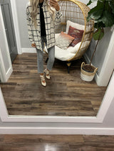 SCOTTIE CREAM AND BLACK FLANNEL