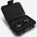RIDGE WALLETS GUNMETAL BEVELED RING SET