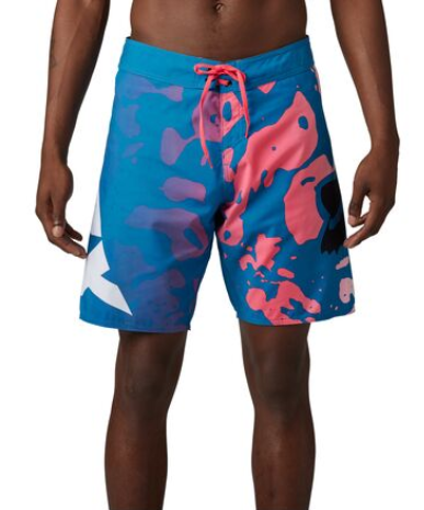 MENS FOX BLUEBERRY MORPHOC BOARDSHORTS