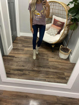 LAVENDER FREE SPIRIT EAGLE DESSERT TEE