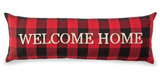 WELCOME HOME BUFFALO CHECK LONG PILLOW