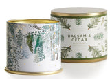 BALSAM AND CEDAR 11.8oz LUXURY SOY VANITY CANDLE