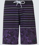 OAKLEY SPLIT FLORAL RC BOARDSHORTS BLACK/PURPLE