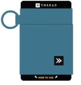 SURF BLUE ELASTIC THREAD WALLET