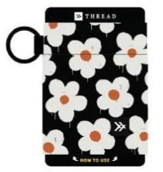 OVERSPRAY ELASTIC THREAD WALLET