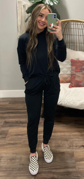 ROXY BLACK NATURALLY ACTIVE PANT