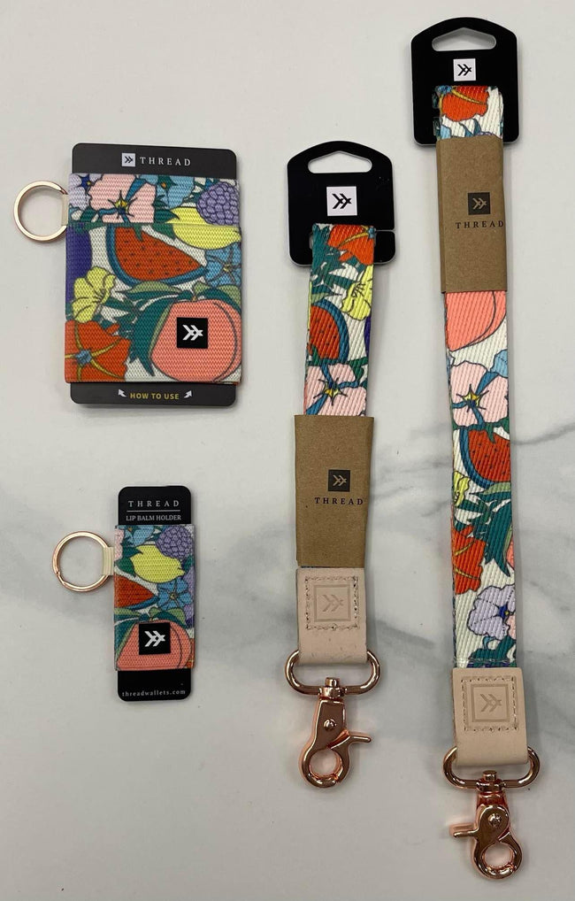 PEACHY THREAD NECK LANYARD