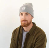 GREY ROAD WATCH TWO ROADS BEANIE