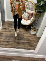 CAMEL CORY CORDED SHACKET
