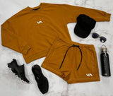 CAMEL HUSTLE RVCA CREW