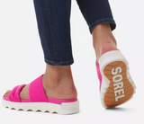 SOREL VIBE SLID SANDAL FUSCHIA FIZZ