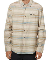 MENS ONEILL CARUSO STRIPE BUTTON UP TOP