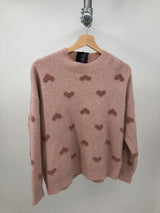 ONE SIZE HEART SWEATER