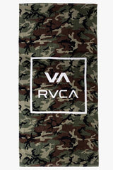 RVCA ALL THE WAY TOWEL CAMO