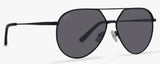 Diff Colin Black Grey Polarized Sunglasses