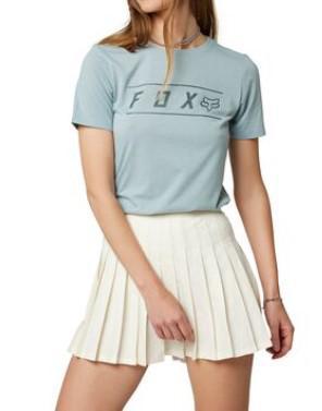 WOMENS PINNACLE DUSY BLUE FOX TEE