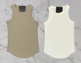 STONE RIBBED TANK TOP