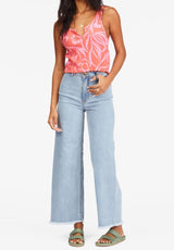 NOTCH TANK BILLABONG PINK CORAL