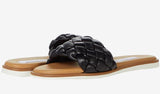 BLACK STEVE MADDEN PAISLEY SANDAL