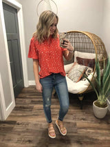 POPPY FLORAL BLOUSE