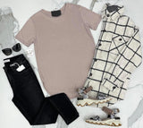 SCOTTIE CREAM AND BLACK FLANNEL