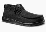 MENS BLACK REEF CUSHION COAST MID SLIP ON SHOE