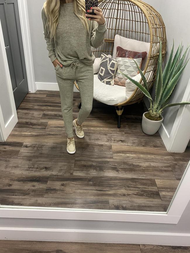 LIGHT OLIVE RIP CURL COZY PULLOVER