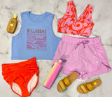 STELLA RUCHED HIGH RISE SWIM BOTTOMS