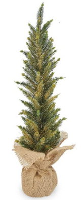 LARGE GOLD FLOCKED TREE