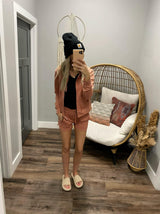 ROSE ON THE GO SHORTS