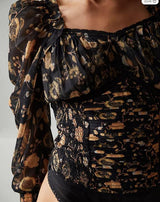 FREE PEOPLE BRUNCH DATE BODYSUIT