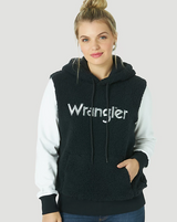 WRANGLER SHERPA HOODIE TOP