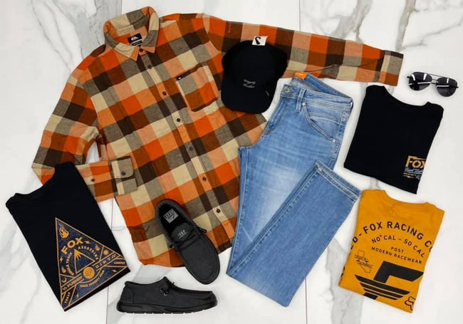 MENS FOX PUSHIN DIRT TEE