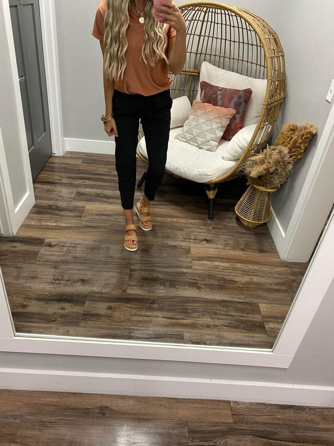 ROSE SILKY BLOUSE TOP