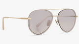 LENOX GOLD TAUPE FLASH DIFF SUNGLASSES