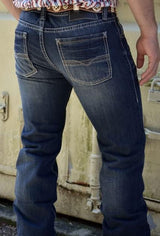 MENS ROCK AND ROLL MEDIUM VINTAGE REVOLVER STRAIGHT DENIM