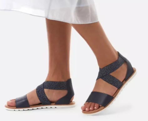 SOREL ELLA II SANDALS NOCTURNAL NAVY