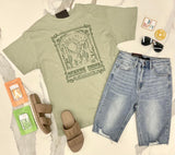SAGE DESERT VIBES GRAPHIC TEE