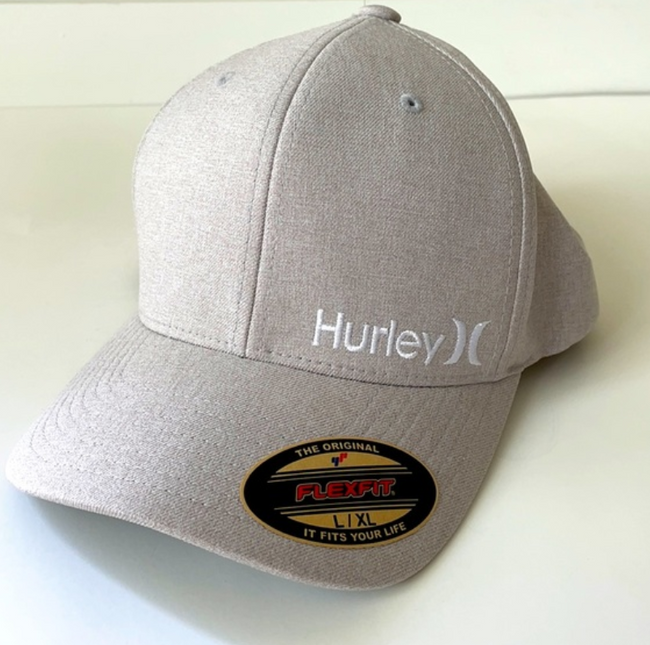 HURLEY LIGHT GREY TEXTURES HAT