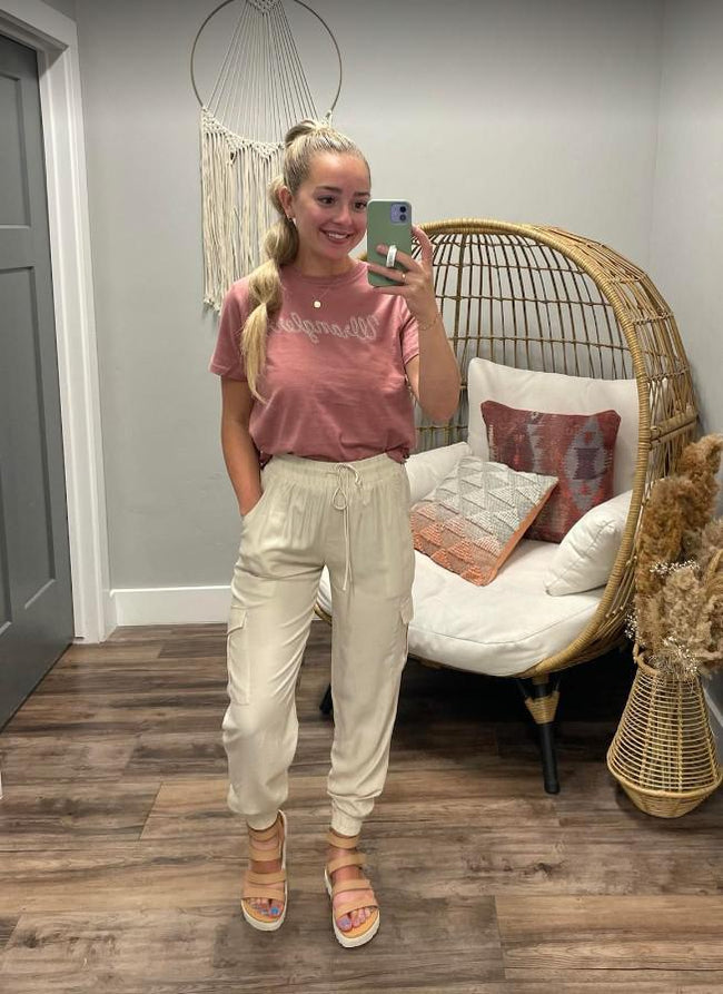 ROSE WRANGLER ROPE TEE