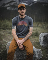 CHARCOAL MENS TEN TREE ADVENTURE TEE