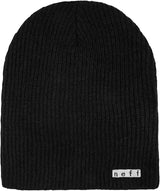 BLACK NEFF BEANIE