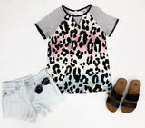 OMBRE LEOPARD TOP