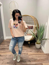 OBEY PEACH FACE TEE