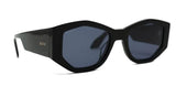 DIFF ZOE BLACK POLARIZED SUNGLASSES