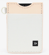 OFF WHITE THREAD VERTICAL WALLET