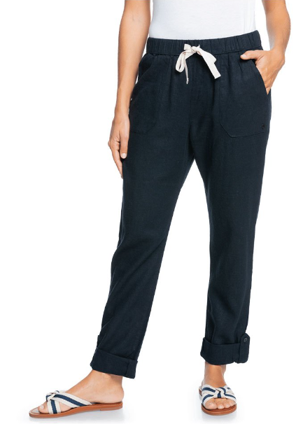 ROXY BLACK ON THE SEASHORE JOGGERS