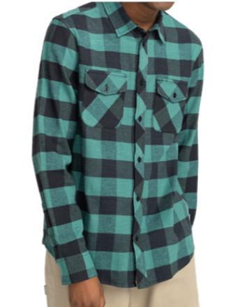MENS ELEMENT JASPER GREEN TACOMA FLANNEL