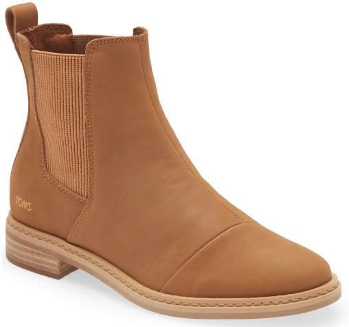 TOMS CHARLIE BROWN CHELSEA BOOTS