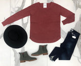 MARSALA SOFT SWEATER